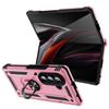 Armor Phone Case for Samsung Galaxy Z Fold 7 6 5 Fold7 Fold6 Fold5 Sockproof Ring Holder Hinge Protection Hard Plastic Cover