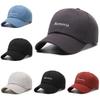Letter Memorie Embroidered Baseball Cap Round Top Breathable Hat Gift Adjustable