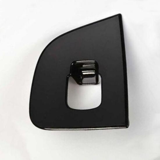 2016- Back Door Tailgate Switch ABS Black For Benz E-Class W213 Cover Trim