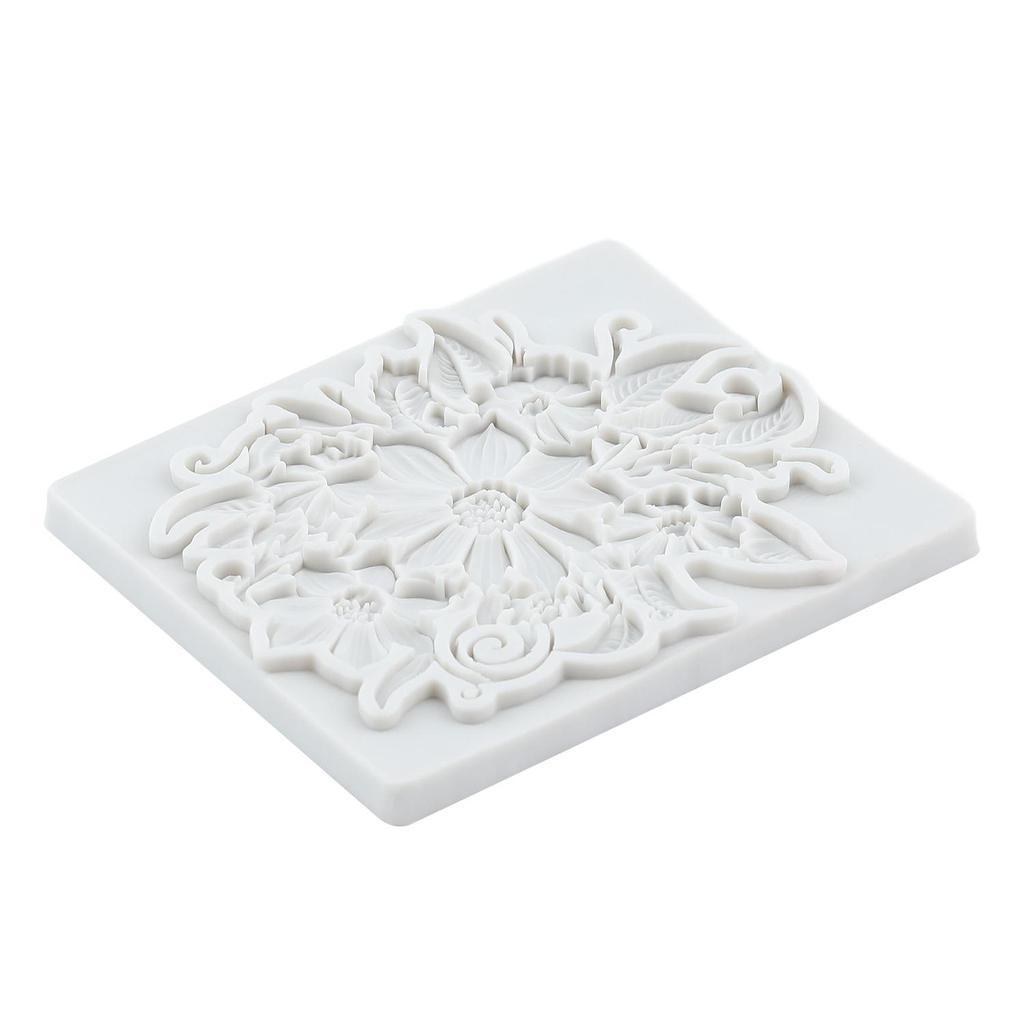 Flower Blossoms Silicone Molds Daisy Chrysanthemum Flower Fondant Mold Cake Decorating Tools Cupcake Topper Candy Chocolate Gumpaste Mold