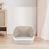 Detachable Large Cat Litter Box with Shovel - Anti-Litter Design for Easy Cleaning