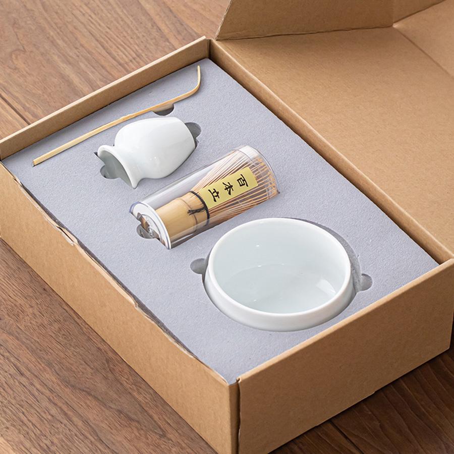 Set Cutie Cadou Ceremonia Ceaiului Japonez, Combinație Perie Matcha Tel de Ceai, Set Instrumente pentru Prepararea Ceaiului Matcha în Stilul Dinastiei Song