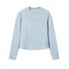 T Shirts Women's Pale Sky Blue Crew Neck Moderate Other F11W549208FBU