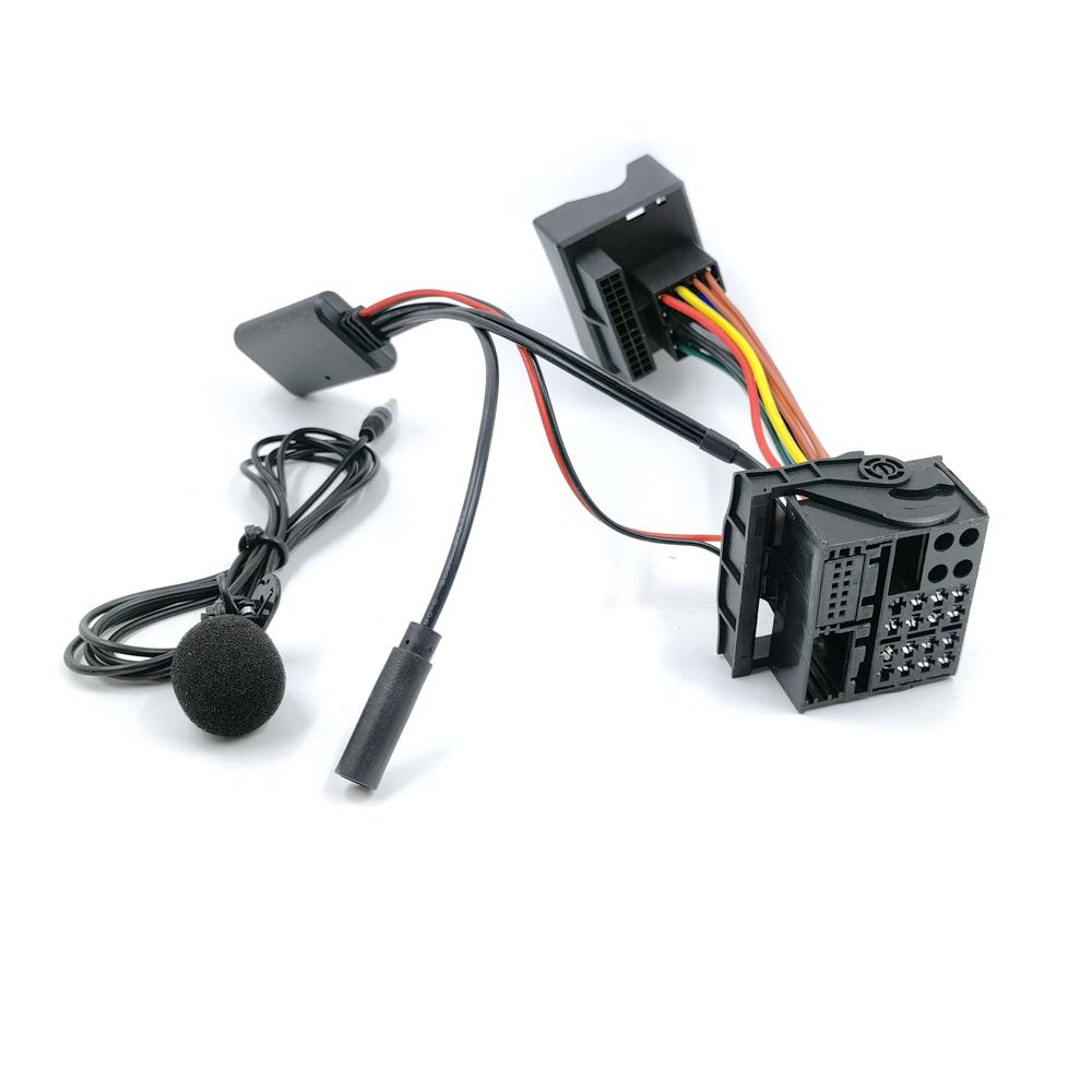 Biurlink 150CM 6000CD Stereo Bluetooth AUX-in Audio Cable Phone Calling Handsfree Harness Adapter For 6000 CD Ford Mondeo Focus