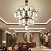 Chinese-Style Duplex High Ceiling Chandelier for Hotel Lobby or Villa