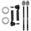 4pcs Tie Rod Ends Inner Outer Set Modification Replacement for Chevrolet Silverado 1500 LT 2007