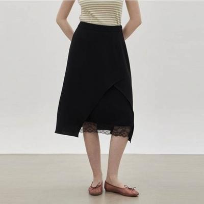Cc Collect Unbalanced Flare Skirt C262msd039