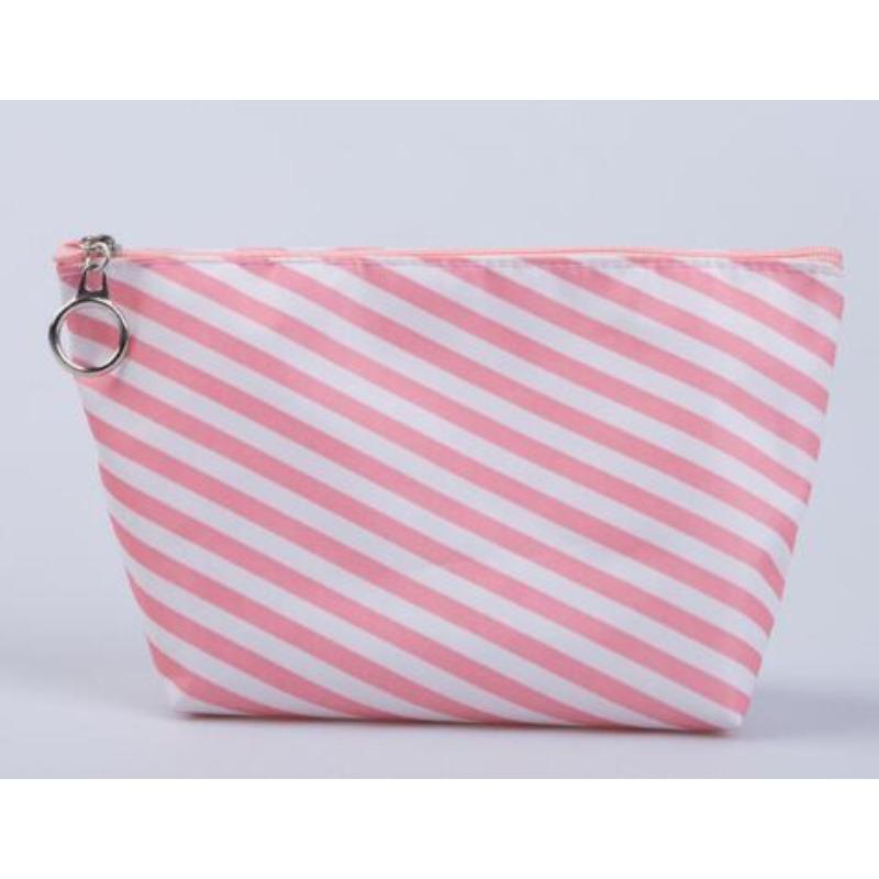 Bedruckte Reise-Kosmetiktasche, klein, koreanisch, tragbar, großes Fassungsvermögen, Kosmetiktasche, Clutch, Kosmetiktasche