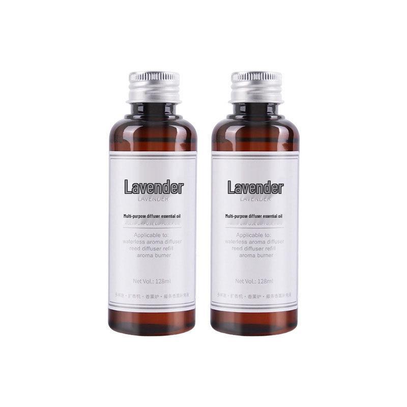 Hotel Aroma High-Concentration Lavender Diffuser Oil - Alcohol-Free, 128ml Indoor Fragrance Refill