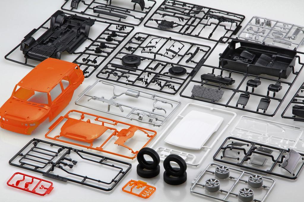 Fujimi Model Car NEXT Series Toyota FJ Cruiser Orange Car 1/24 No.9 EX-5 (Two-tone Type) NX-9 EX-5