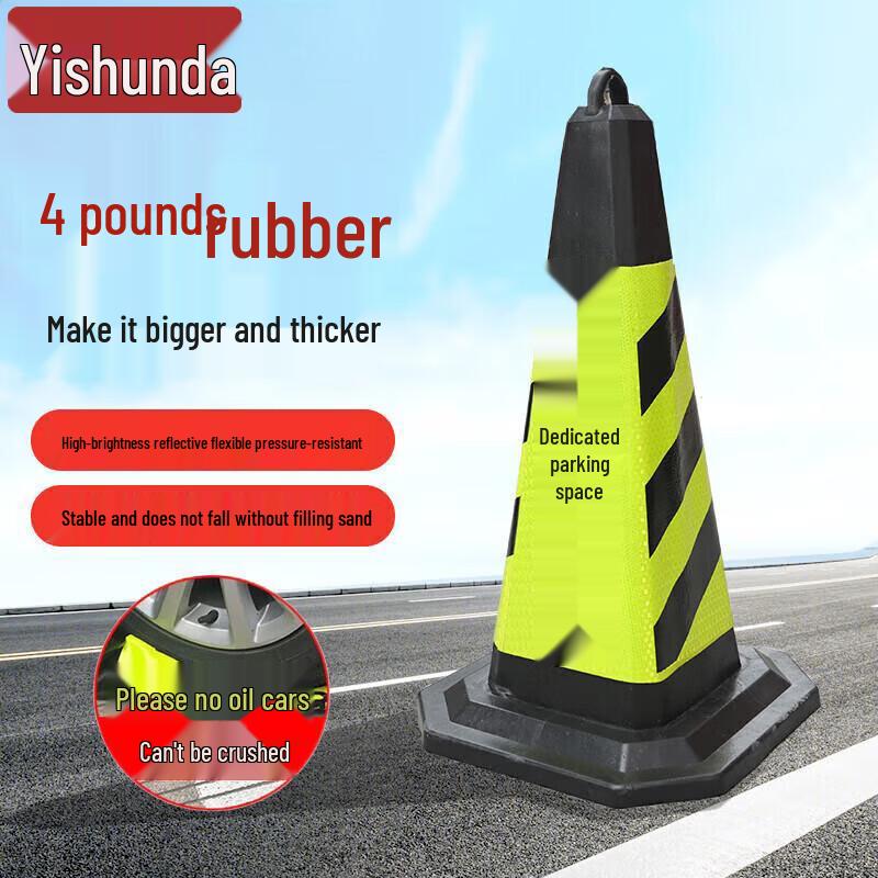 

Yishunda Reflective Rubber Traffic Cone