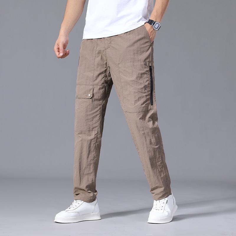 

Спортивные брюки для активного отдыха, быстросохнущие, летние, тонкие, повседневные, дышащие, эластичные, свободные, альпинистские, мужские, повседневные, рабочие брюки XXXL серый