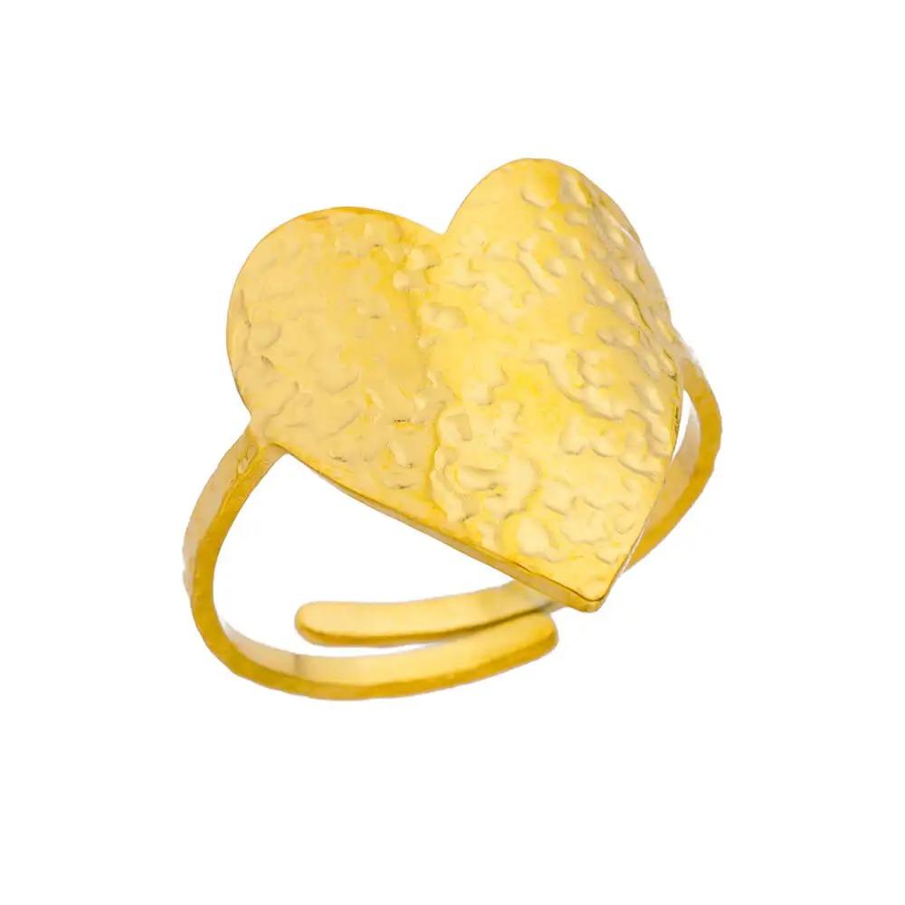 Zircon Little Heart Rings For Women Minimalism Heart Ring Stainless Steel Finger Dainty Ring Valentine Gifts