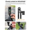CNC Aluminum Alloy Motorcycle Windshield Mount Bracket For Gopro/Insta360 GO/Pocket Mobile Phones Action Camera Mount Clamp