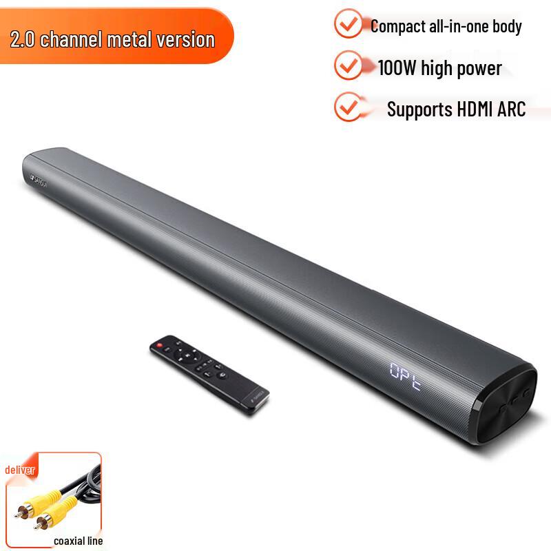 SANSUI DV-91C Virtual 5.1 Smart Home Theater Soundbar