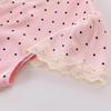 Spring 2026 Polka Dot Puff Sleeve French Lace Dress - Vacation Style