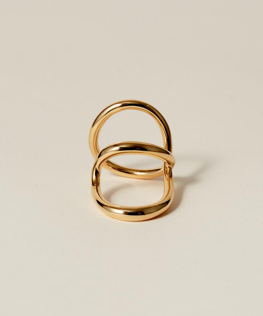 Novice Tokyo Nuance Line Ring / Gold