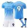26-27 Manchester Home Football Jersey for Kids and Adults HAALAND #9