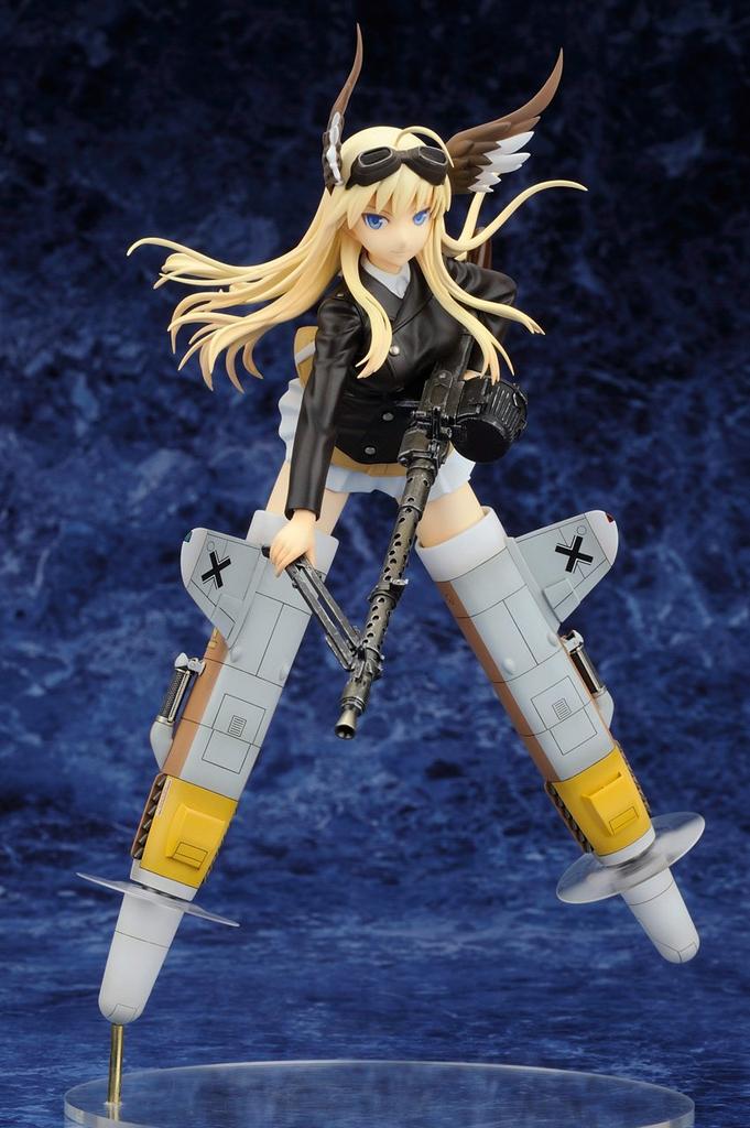 Strike Witches 2 Hanna Justina Marseille scale PVC painted finished (1/8 product)