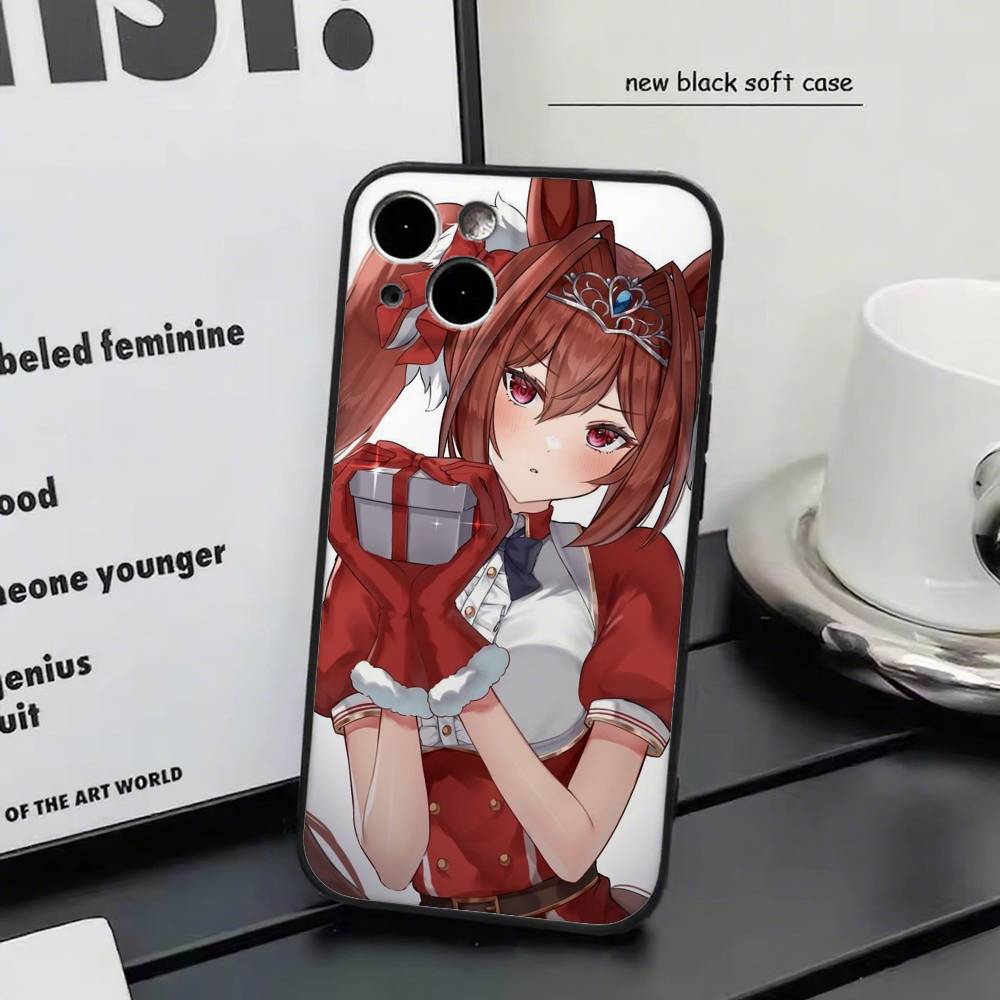 Daiwa Scarlet Anime U-Uma Musume Pretty Derby Phone Case Silicone Soft For IPhone 17 Air 16 15 14 13 12 11 Plus Pro Max Plus
