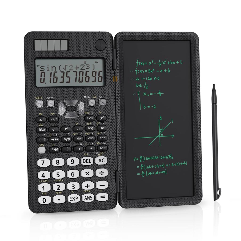 NEWYES Scientific Electronic Memo Pad with 240 Statistical Natural Electronic 2 In 2 Digit Scientific Solar Construction University Japanese