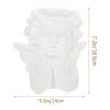 Cherub Angel Resin Flower Pot Compact Planter Pot for Indoor Outdoor Plants Office Coffee Shop Balcony Decor Heavenly Minimalist