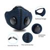 Tcare Cycling Face Mask With PM2 5 Filter Anti Pollution Activated Carbon Breathing Valve Bike Mouth Cap
