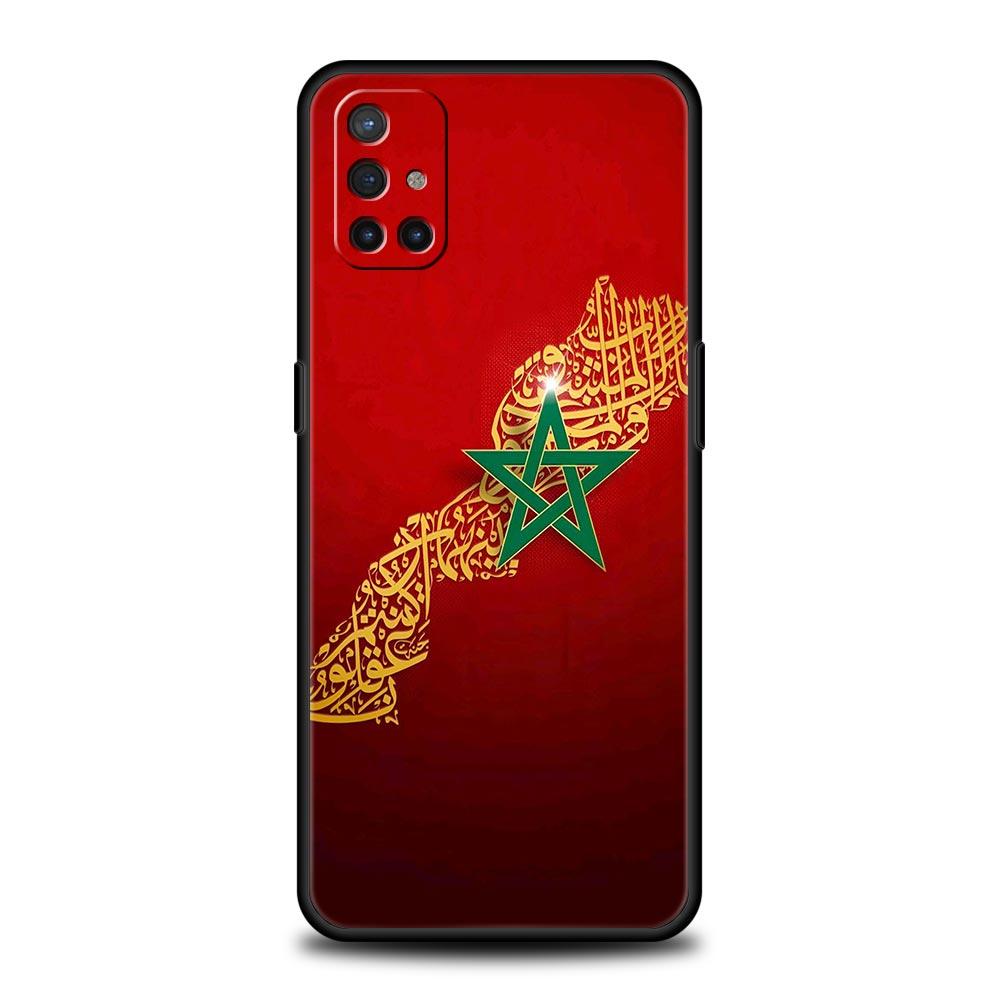 Phone Case For OnePlus 12 11 10 9 Pro 9T 12R 10R 9R 9RT 10T 8T 8 7 7T Nord 2T CE 2 5G N10 N100 Cover Moroccan flag Maroc Morocco