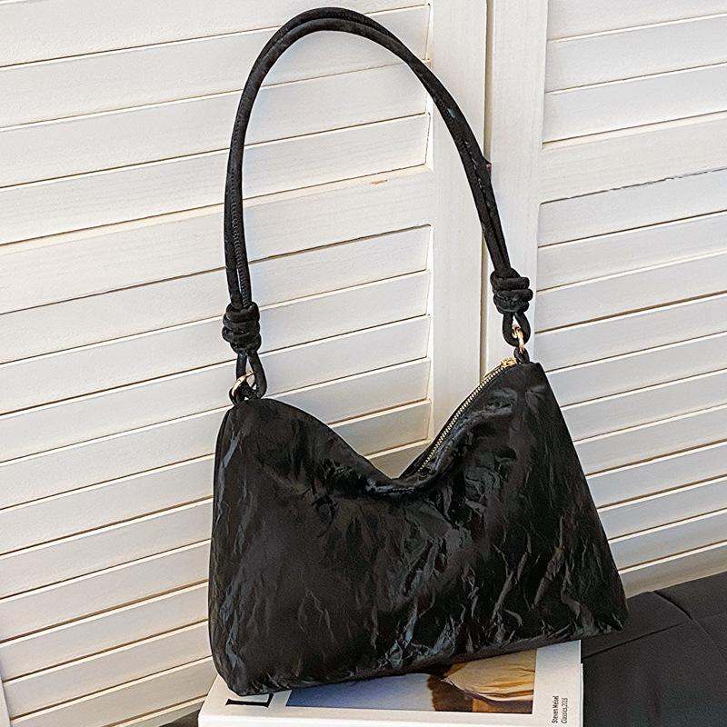 

Большая вместительная сумка женская 2024 новая летняя текстура нишевая универсальная сумка через плечо женская сумка-тоут