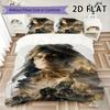 Imperium of Man Pattern Bedding uilt Set uilt Cover Pillowcase Home Decoration Birthday Gift (1 * duvet cover + 2 * pillowcase  without core)