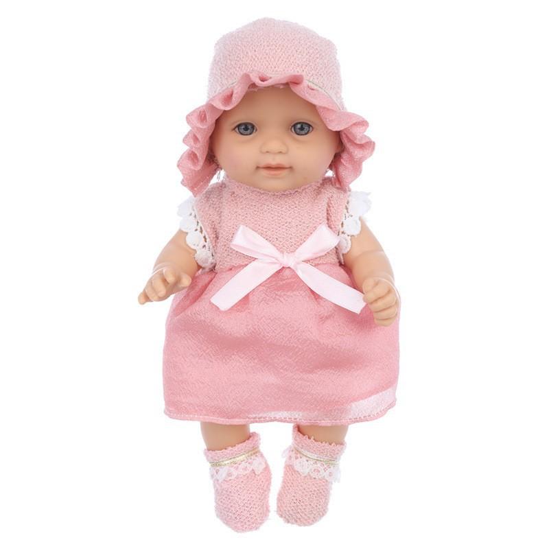 

26 см моющаяся реалистичная мягкая расписанная вручную кукла-реборн для детей, сопровождающая игровую куклу 26CM