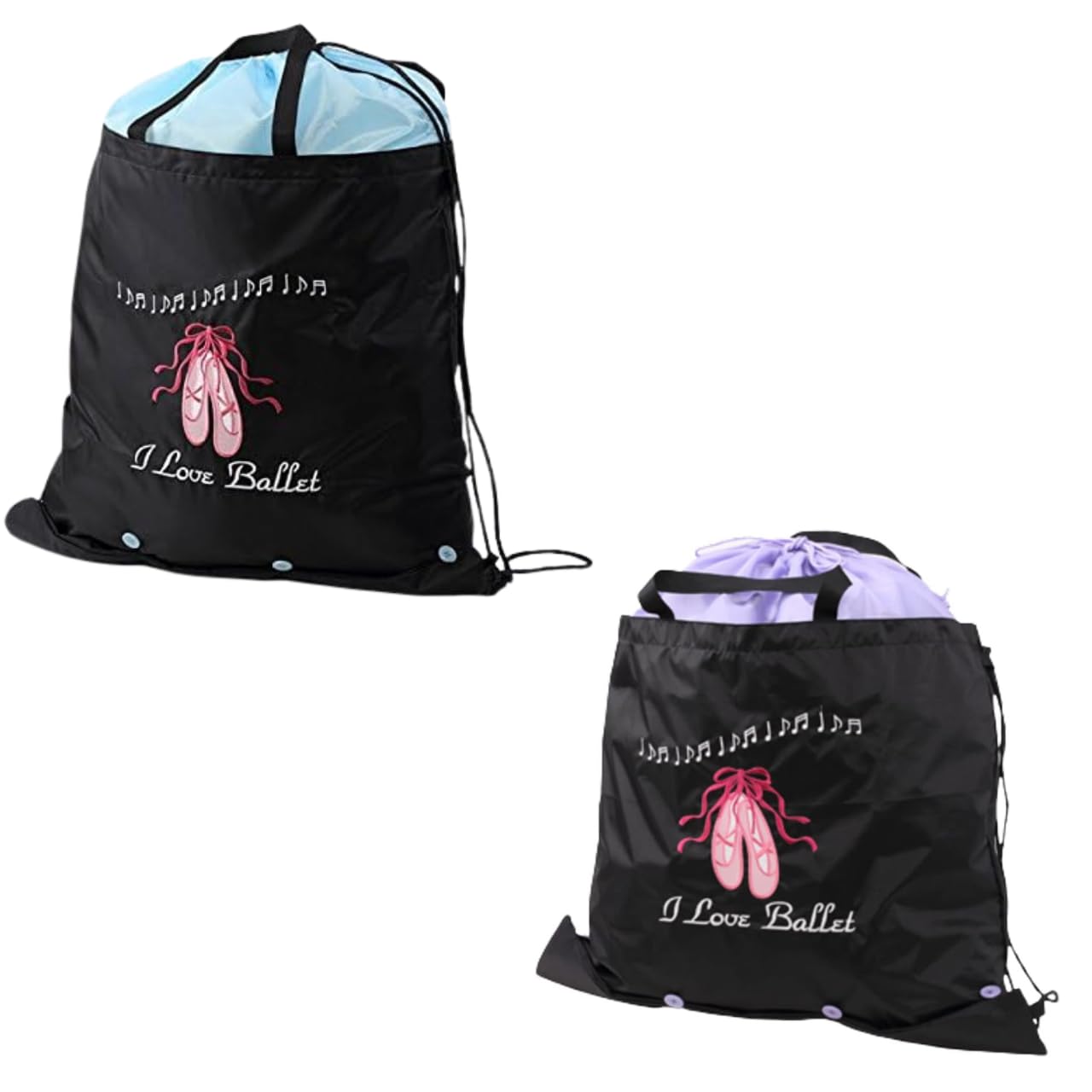 

Costume Tutu Light Blue Foldable and Lightweight for Carrying Costumes Bag, & Black, (Light Blue)