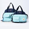 Fashion Mommy Bag Four Piece Set Small Daisy Pattern Large Capacity One Shoulder Mommy Bag Multi Functional Diagonal Diaper Bag