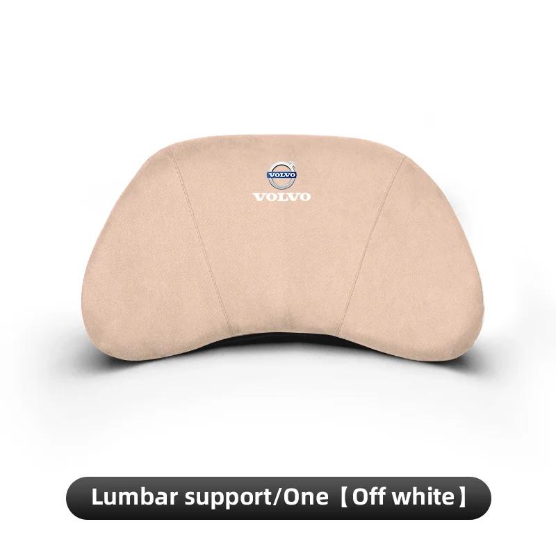 2026 Hot For Volvo Steering Covers Car Neck Pillow Waist Support Auto Seat Headrest For Volvo Xc60 Xc90 V40 V60 S60 XC40 V50 V90