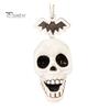 Skull Keychain Pendant with Lanyard Human Skeleton Keychain Haning Ornament Halloween Bag Charms for Handbags Keyring