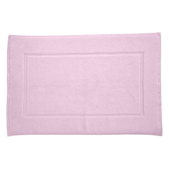 Bath Mat "Soft" 50 X 80 Cm 100% Combed Cotton / 1000 Gr/m² - Soft Powder Pink