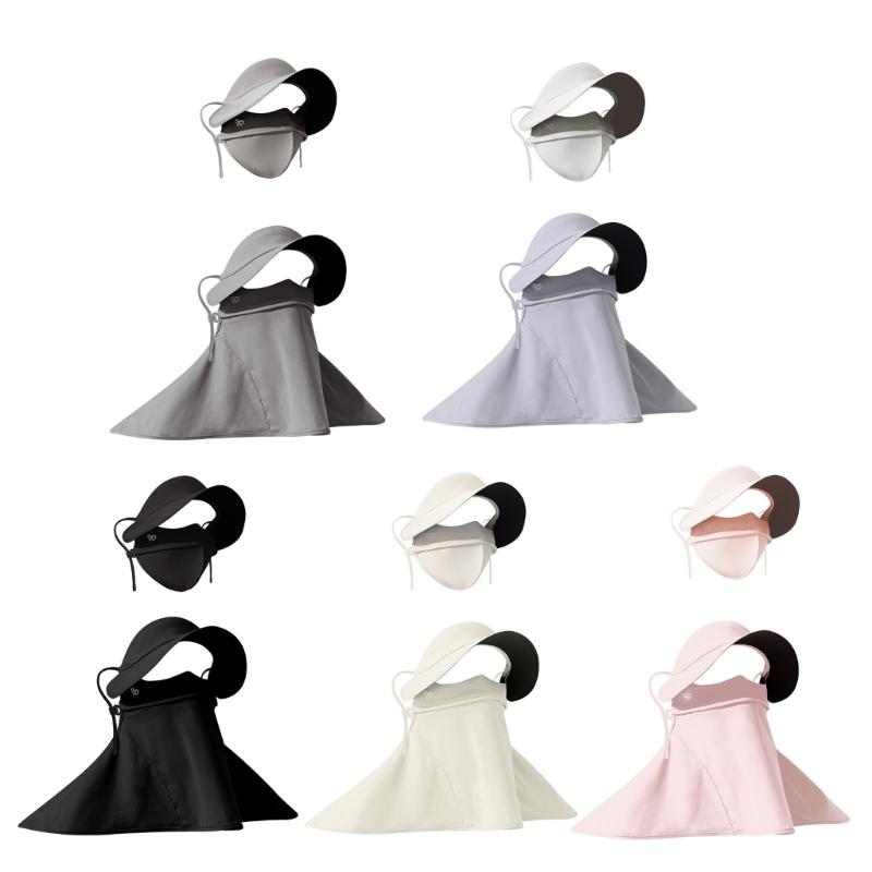 Unisex Mask Sun Protection Face Scarf For Women Ideal For Summer Outdoor Activities Neck Coverage
