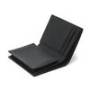 Daks Black Matte Leather Card Case With Dd Plate Logo Dbwa1e365bk