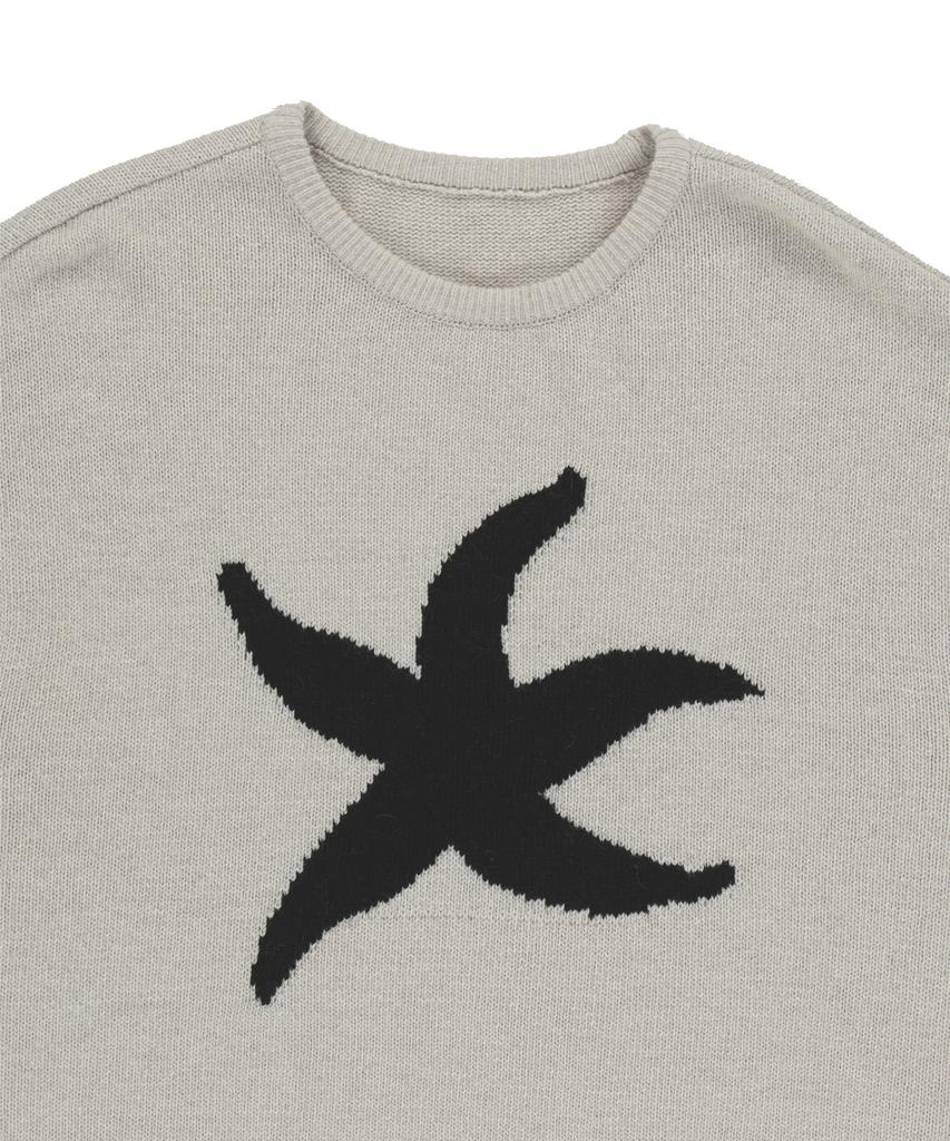 THE COLDEST MOMENT Tcm Starfish Knit (Beige)