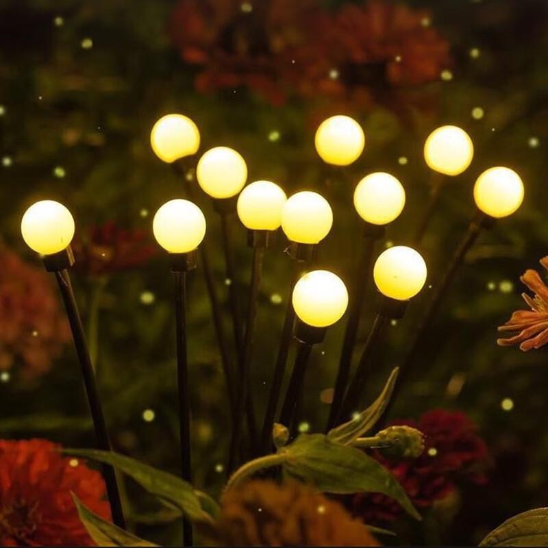 UOSU Solar Firefly LED Garden Lights (Set of 2)