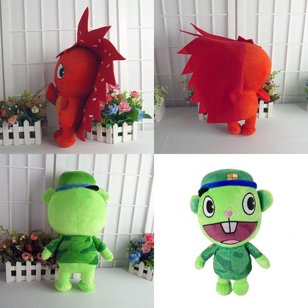 Adorable Happy Tree Friends Flippy Plush Stuffed Toy For Cuddly Comfort And Fun