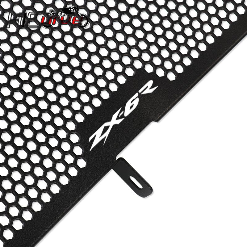 Motorcycle ZX636 ZX6R Radiator Grille Guard Cover fit For ZX636R ZX-636R ZX-6R ZX6R ZX63 2013-2023