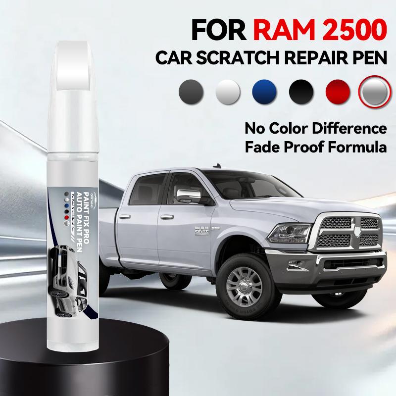 

Hot Car Dedicated For RAM 2500 1990-2026 Paint Repair Pen Touch Up Scratch Remover DIY Auto Accessories Black White Silver Gray срібний