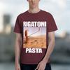 2026 New Model Marcus The Worm Rigatoni Pasta Tshirt Y2k Sarcastic Joke Saying Tee Novelty Gift Streetwear Aesthetic Clothes Sh
