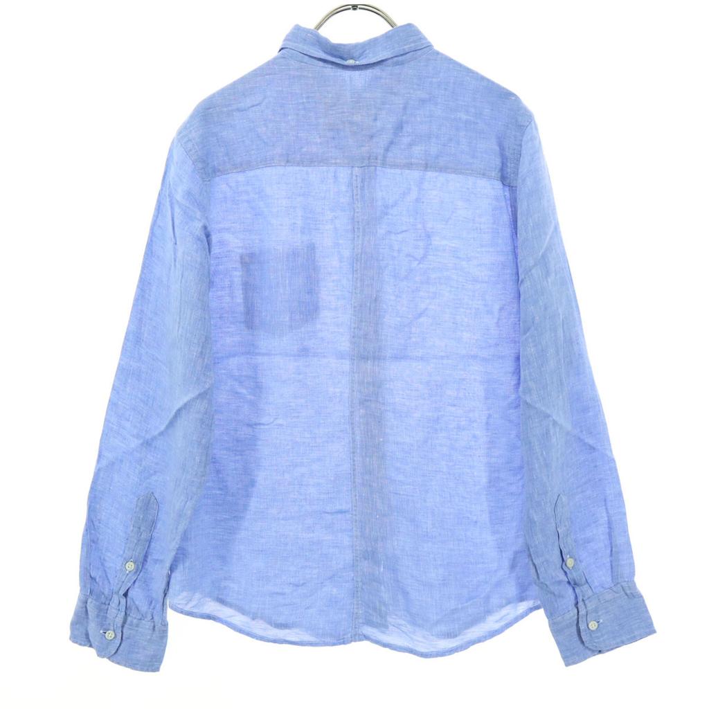 Beauty Products GITMANBROS. USA Long Sleeve Button Down Linen Shirt M Men's Used