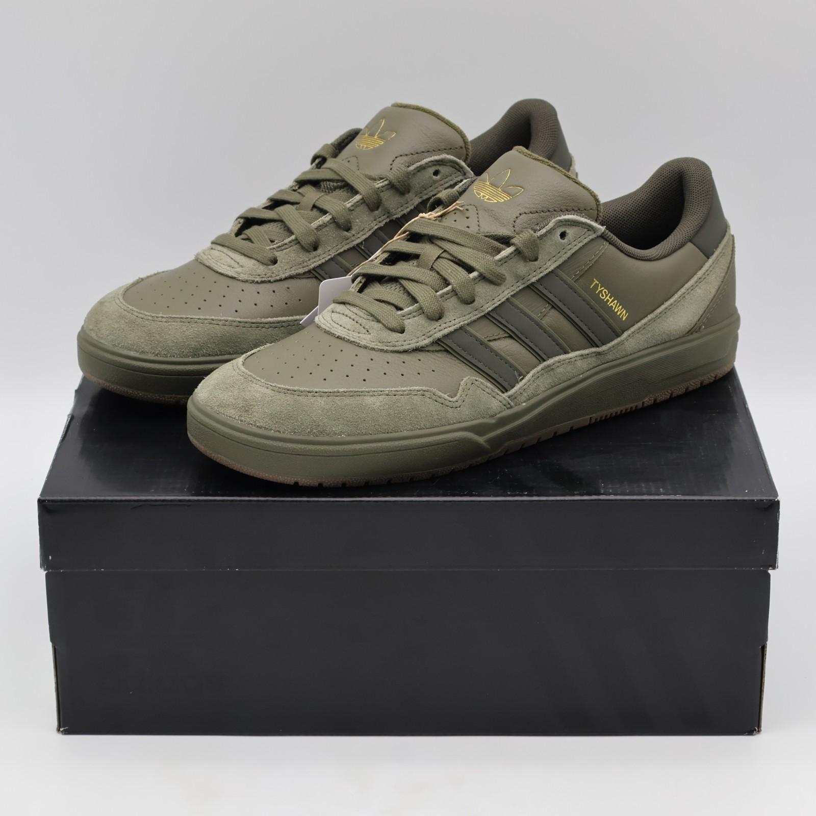 JQ1132 adidas Originals Tyshawn 2 Olive Strata Shadow Olive Gum (Men s) 9.5