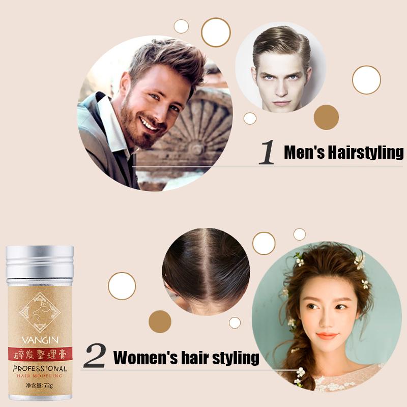 Gebrochene Haare Finishing Artefakt Haarwachsstift Lang anhaltendes Styling Gebrochene Haare Finishing Creme Kleine gebrochene Haare Haar-Finishing