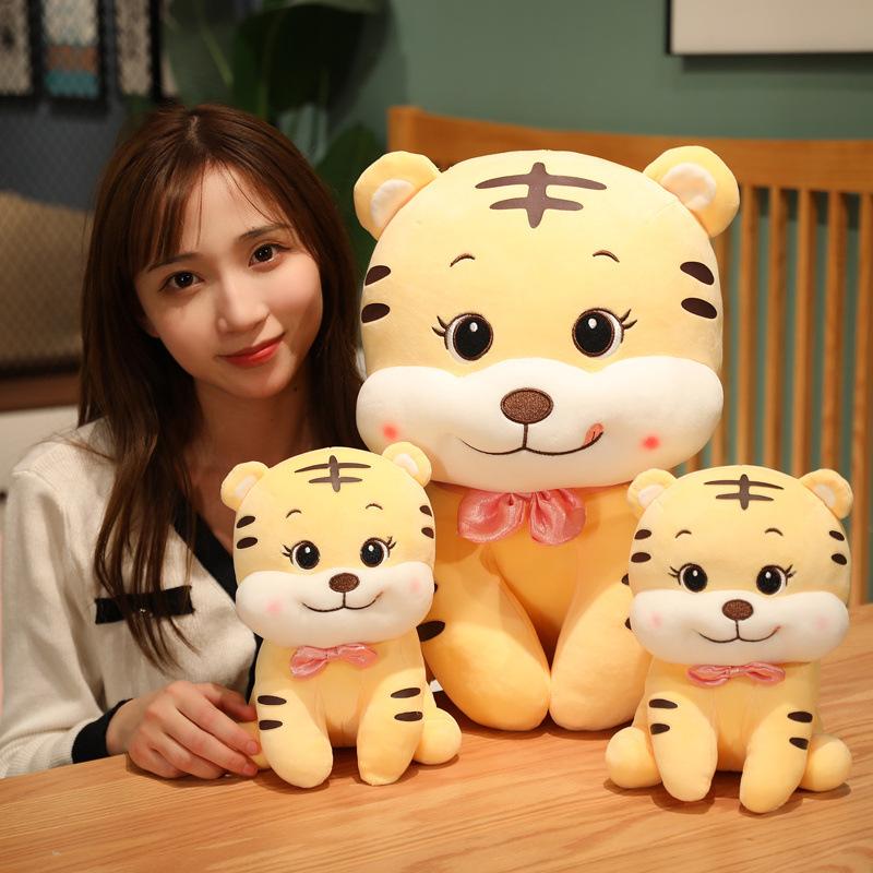 Little Tiger Doll Cute Plush Toys Girls Sleeping Pillow Rag Doll Children's Doll Gift
