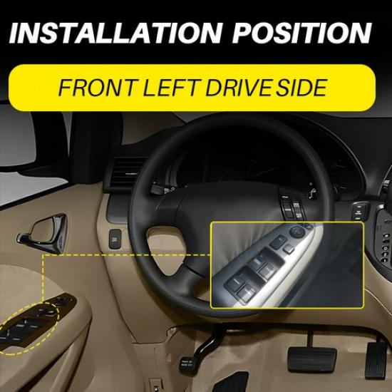 For 2005-2010 Honda Odyssey Front Driver Door Master Power Window Control Switch