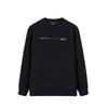 Anta Casual Comfortable Simple Universal Pullover Round Neck Sweatshirt Men sweatshirt Basic-Black 152537705-3